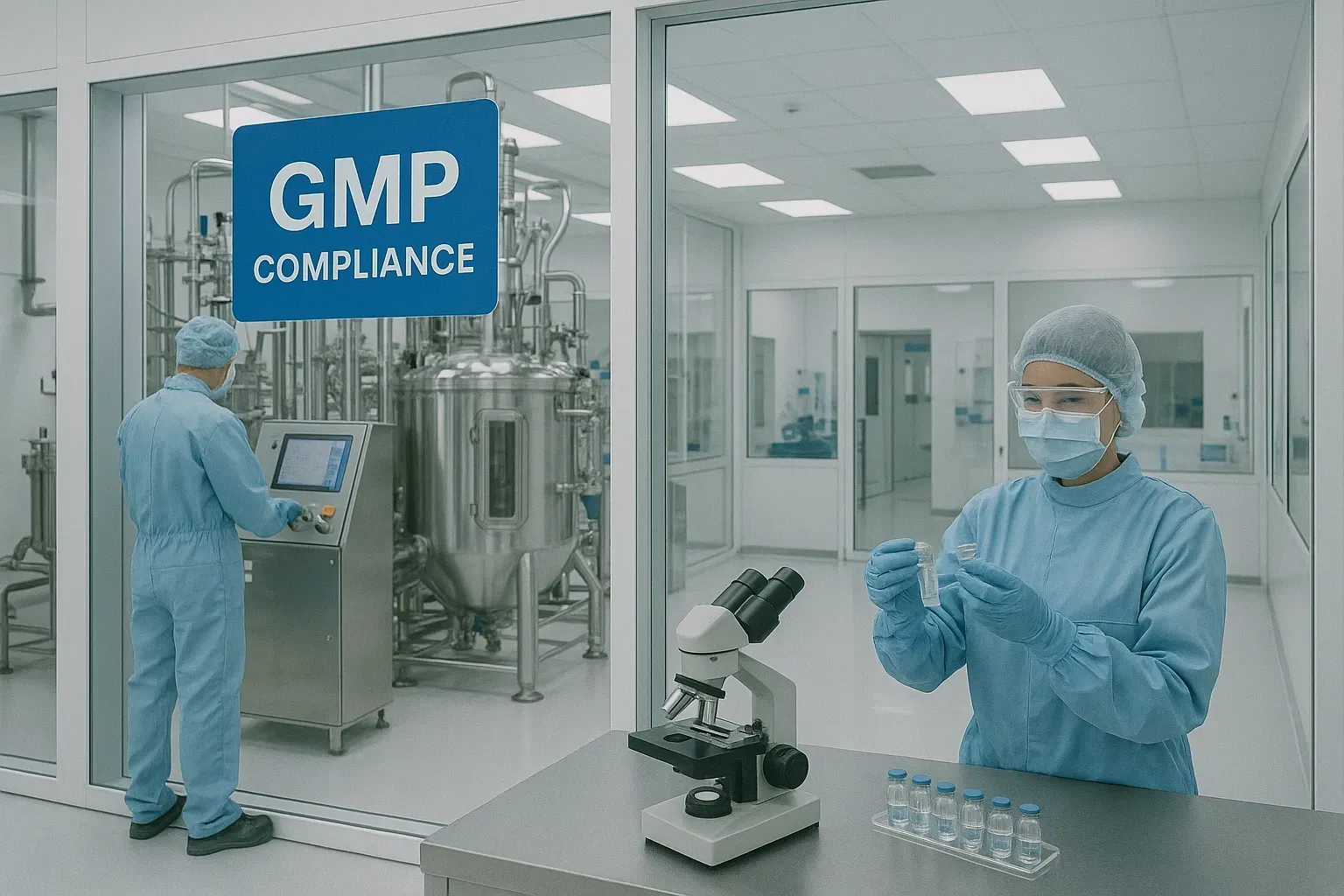 WHO GMP Compliant Manufacturing Facility